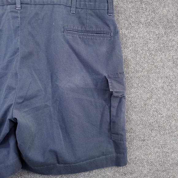 Riverside Men's Employee Uniform Cargo Shorts Blue Size 46 Miller Lite Beer - Picture 9 of 11